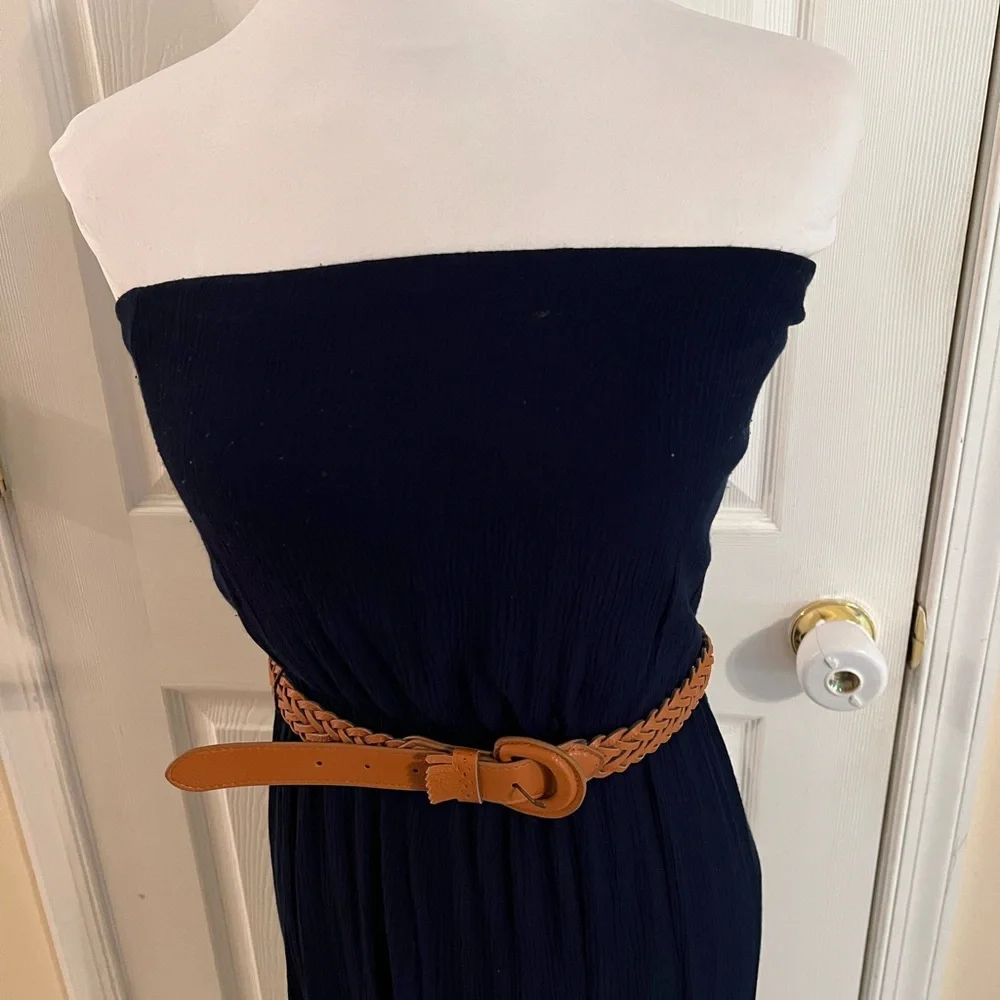 Navy New York and Company dress - Picture 2 of 4